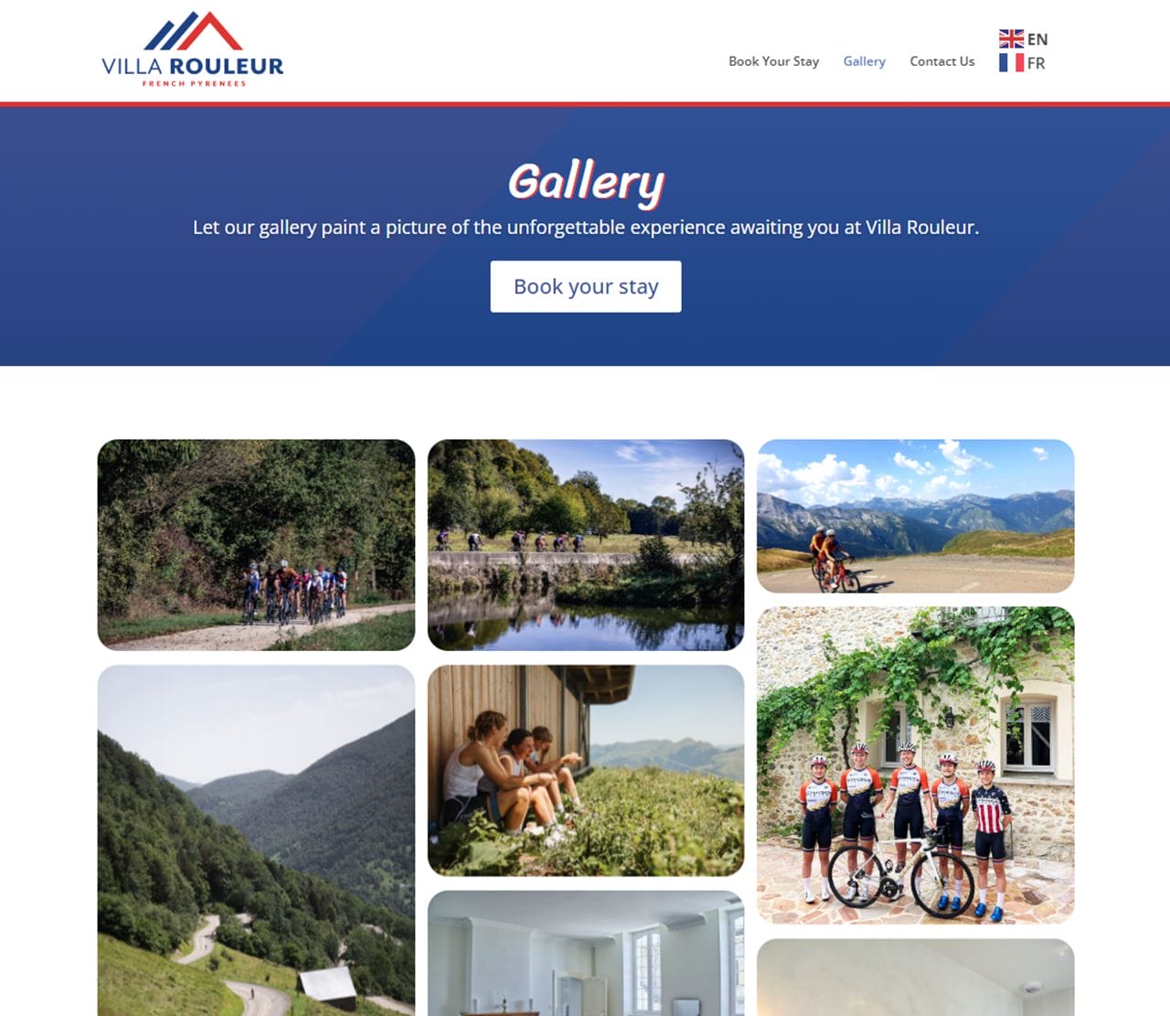 Villa Rouleur Website Gallery Page Thumbnail Villa Rouleur Website Gallery Page Thumbnail