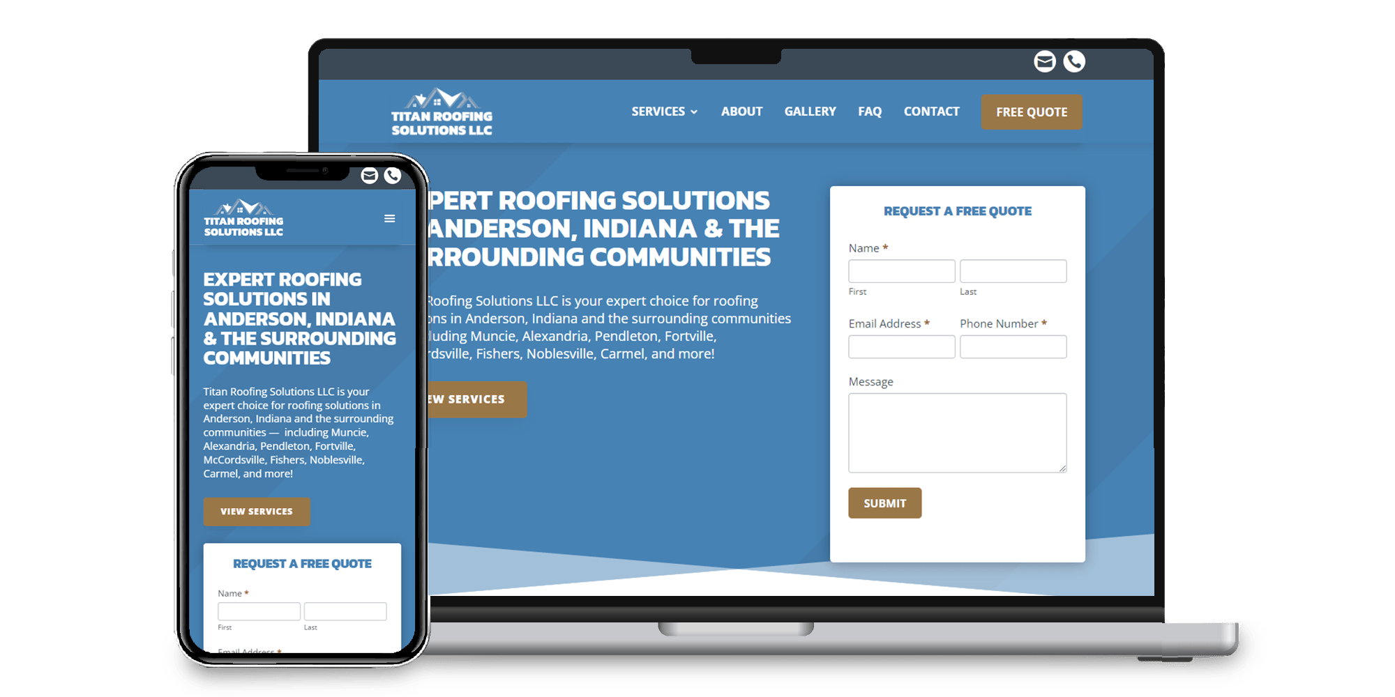 Titan Roofing Solutions Homepage Thumbnail Titan Roofing Solutions Homepage Thumbnail