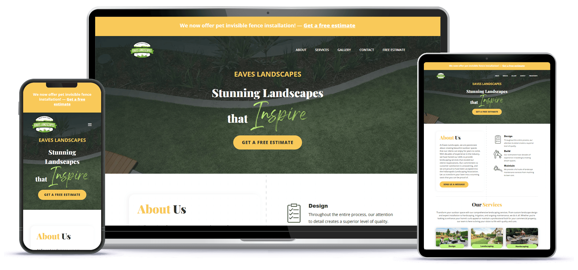 Our Work Eaves Landscapes